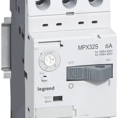 Démarreur moteur Legrand MPCB X3.3L 0.4--0.63A 
