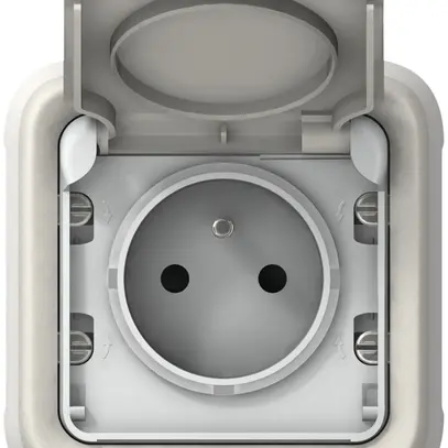 Presa INC PLEXO FR LNPE bianco 16A 250V IP55 