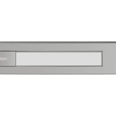 Poussoir 1/4 EDIZIO.liv SNAPFIX® p.KNX&UNI a.LED a.étiquette comm.1touch.grc 