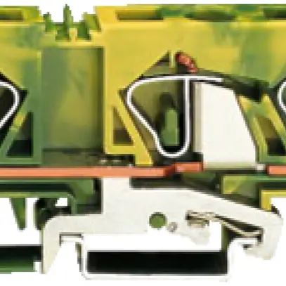 Morsetto WAGO 3L 16mm² verde/giallo 