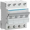 Disgiuntore Hager MCB quickconnect 4P 415V tipo C 16A Icn 6kA 4UM 