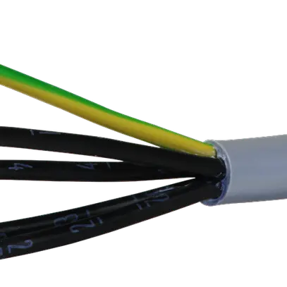 Cavo di comando LiYY 5×6mm² numerato grigio Una lunghezza