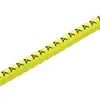 Marcatore di conduttore Weidmüller CLI C MP p.Ø2…3mm 3×4mm stampa: E, giallo 