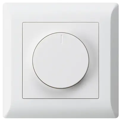 Variatore rotativo INC kallysto.line 20…500VA ritardo d.fase ascendente bianco 