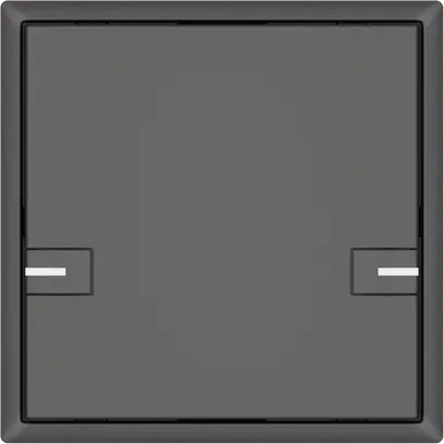 Pulsante universale EDIZIO.liv UNI SNAPFIX® 5…48V c.LED blu 1× com.2T grs 