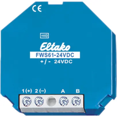 Modulo emittente RF INS Eltako 24VDC, per sensore multiplo MS 