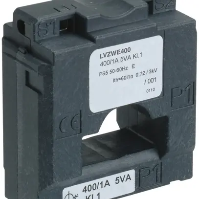 Trasformatore di corrente Hager 1P weber.vertigroup DIN1…3 400/1A 5VA classe 1 