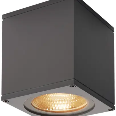 Plafonnier LED BIG THEO, 17.5W 2000lm 3000K IP44 anthracite 