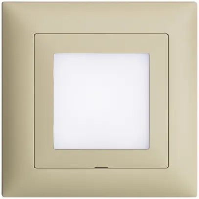 Kit frontale INC EDIZIOdue vanille 88×88mm per lampada LED 