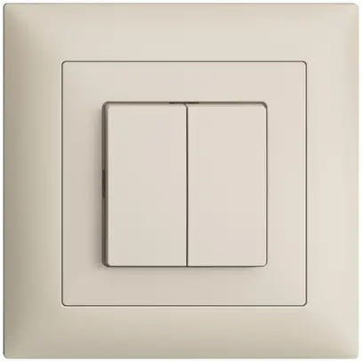 Interrupteur ENC EDIZIOdue 1/3+3/1P crema 