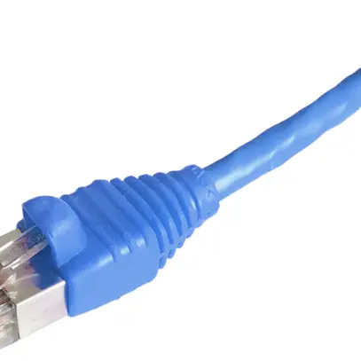 Câble patch Dätwyler CU RJ45 3m bleu U/UTP Kat.6 
