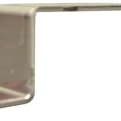 Bride alu 2 vis 25×56mm pour canal 28×56mm 