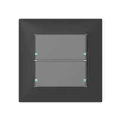 Poussoir ENC SIDUS 2/4 avec LED anthracite 