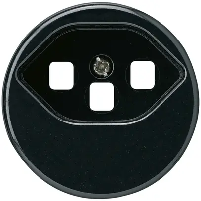 Disque frontal basico type 23 noir pour bornes à vis 