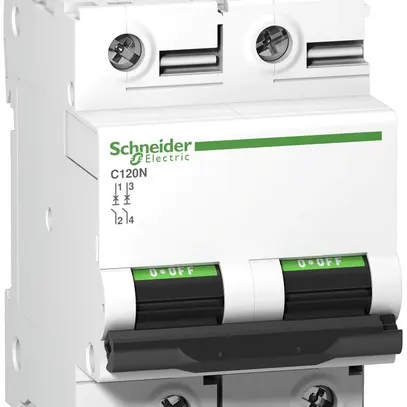 Disjoncteur Schneider Electric iC120N 100A (B) 2L 10kA 
