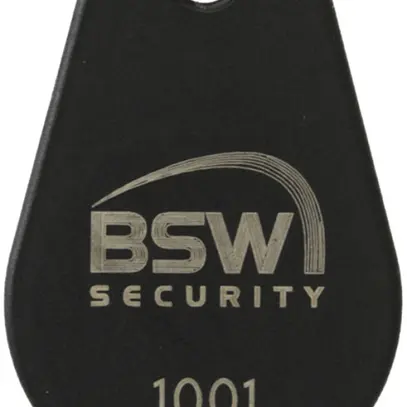 Portachiavi ID BSW proX (EM 4102/01), per proX-Leser, inciso, nero 