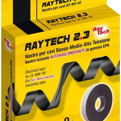 Ruban isolant Raytech 19mm×9m noir 