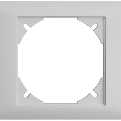 Cadre de recouvrement I EDIZIOdue colore BKE gris clair 