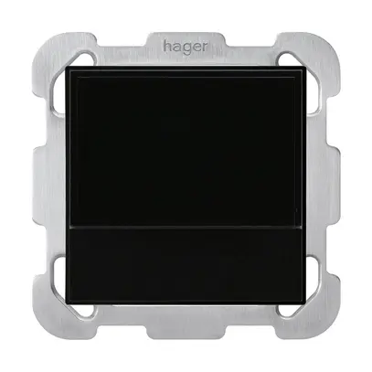 Thermostat d'ambiance ENC Hager basico B KNX noir 