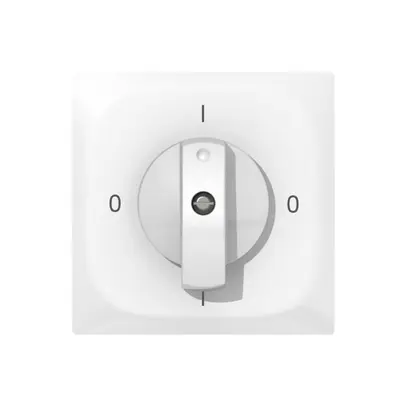 Kit de recouvrement SIDUS pour interr. rotatif blanc brillant 