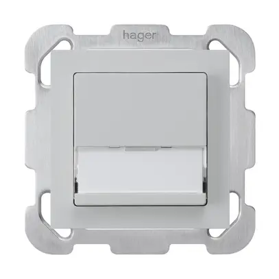 Tasto di suoneria INC A/1L kallysto grc porta-etichetta 37×15mm piastra fissagg. 