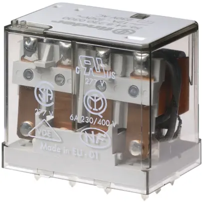 Relè circuito stampato Finder 56 4C 12A/230VAC 7700Ω AgCdO 
