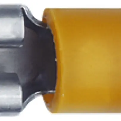 Clip isolé Ferratec RSP 6.3×0.8/4…6 jaune 