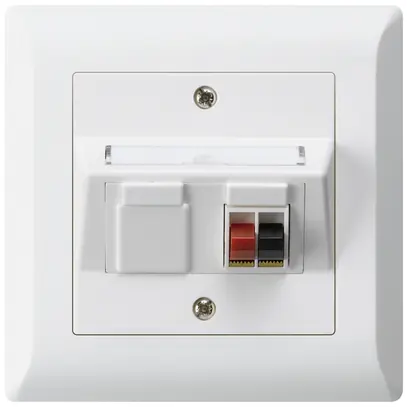 Presa INC audio kallysto.line 1×bianco morsetto per 1 altoparlante 