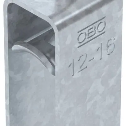 Brida rapida BET 2056 piede a H metallo 12…16mm 2×cavo acciaio Zn-cal-im 