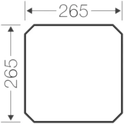 Montageplatte Hensel MIMP2 