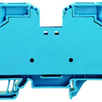 Borne de passage Weidmüller ZDU 35 connexion à ressort 35mm² TS35 bleu 