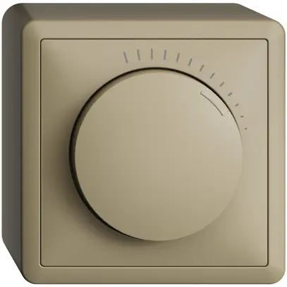 Régulateur de vitesse AP EDUE 230VAC, 1 phase, 20…400VA, 74×74mm, sand 