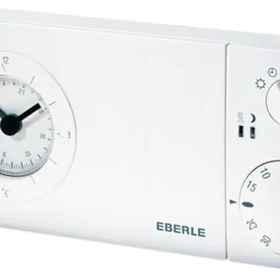 Termostato a orologio AP Eberle easy 3 sw, settimanale, 230V 1C, bianco 