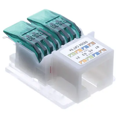 Module de raccordement freenet 1×RJ45/u cat.5eAWG24…22 155MHz 