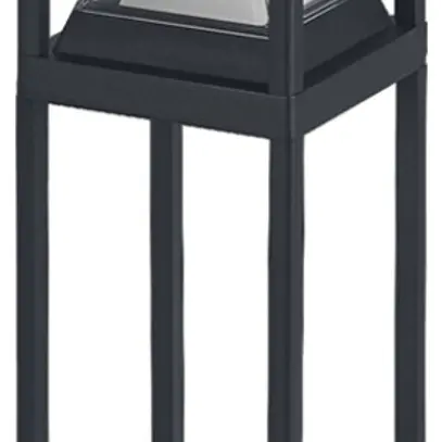 Borne lum.LED LEDVANCE SMART+ Solar PIR SEN 6W 400lm 3000K RGBW IP44 700mm noir 