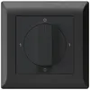 Interruttore rotativo INC kallysto.line 0/3L nero con manopola 