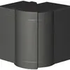 Angle extérieur tehalit réglable canal BR 65×100mm couvercle 80mm noir graphite 