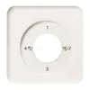 Kit frontal ENC 4-1-2-3 blanc pour interrupteur rotatif à clé 