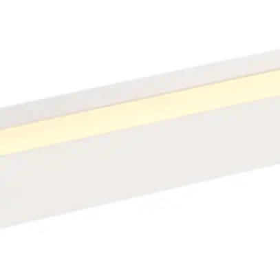 LED-Wandleuchte SLV SEDO, 18W 1300lm 3000K Glas satiniert IP20 mattweiss 