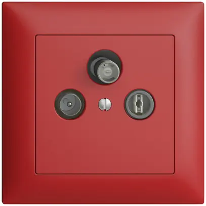 Prise d'antenne ENC SAT DB52 EDIZIOdue berry, avec IEC/F 