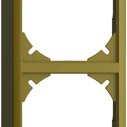 Capot EDIZIOdue 54mm I-I olive pour combinaison vertical/horizontal 