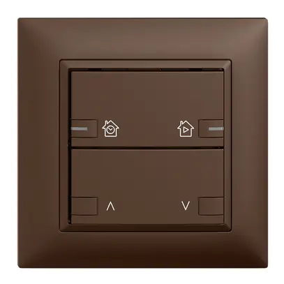 Kit frontal ENC EDIZIOdue zepAIR moteur 1C avec marquage avec LED coffee 