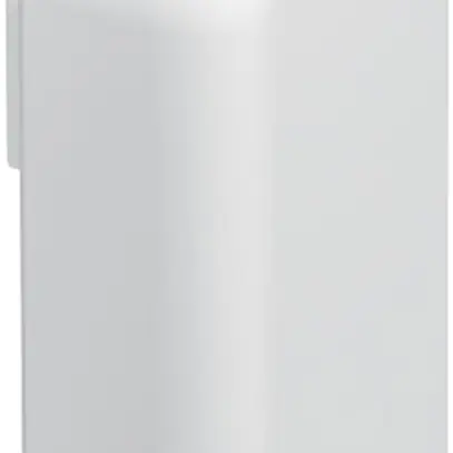 Piastra terminale Bettermann destra SL 20×70, PVC, bianco puro, 9010 