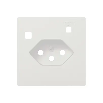 Kit di copertura SIDUS Z/E per presa FI T13 bianco 