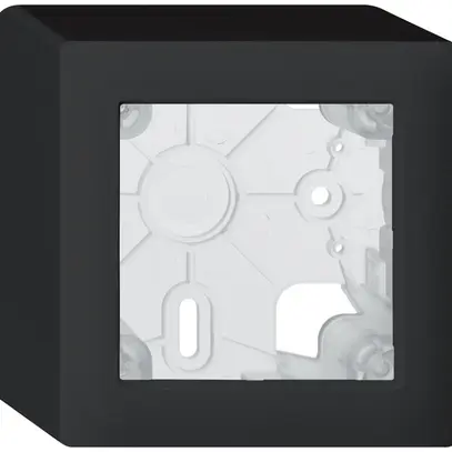 Scatola AP kallysto nero h=54mm 