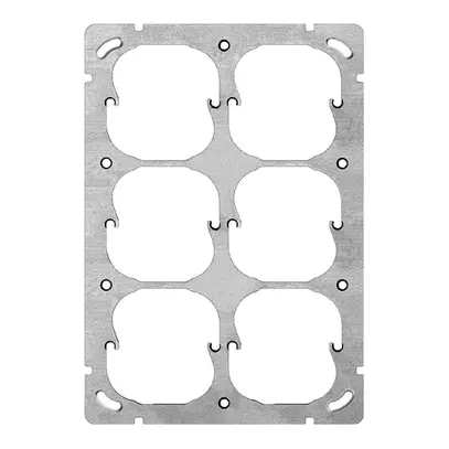 Plaque de fixation ENC FH 3×2 6×52mm 