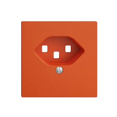 Plaque frontale EDIZIOdue 23 orange 