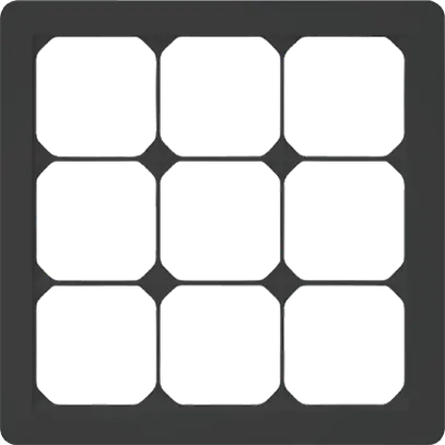 En-tête ENC kallysto.trend 3×3 noir 