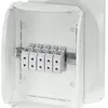Boîte de dérivation AP Hensel KF G avec bornes 5×50mm² gris 