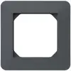 Telaio di copertura INC kallysto.trend 1×1 antracite 94×94mm 